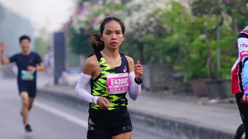 Hoàng Thị Ngọc Hoa có suất dự giải Tokyo marathon 2025 ở Nhật Bản và đây là cơ hội tốt cho tuyển thủ tích lũy chuyên môn. Ảnh: VTM