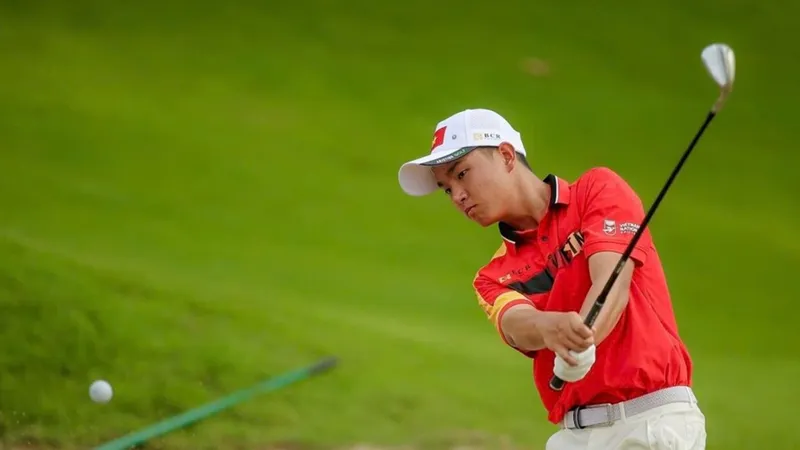Tuyển thủ có chuyên môn tốt nhất sẽ được chọn vào đội tuyển golf Việt Nam năm nay thi đấu nhiều giải quốc tế. Ảnh: VGA