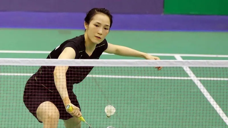Vũ Thị Trang đã có hạng 3 và HCĐ tại giải ở Singapore do dừng bước tại bán kết đơn nữ. Ảnh: DŨNG PHƯƠNG