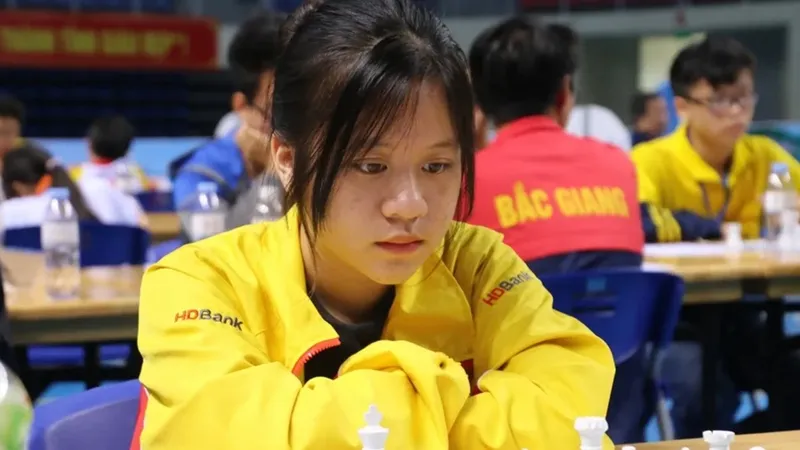 Kỳ thủ Nguyễn Thiên Ngân dự giải trẻ U20 thế giới 2025 lần này. Ảnh: CHESSVN