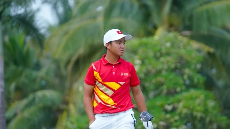 Nguyễn Anh Minh tiếp tục là thành viên đội tuyển golf Việt Nam năm 2025. Ảnh: VGA