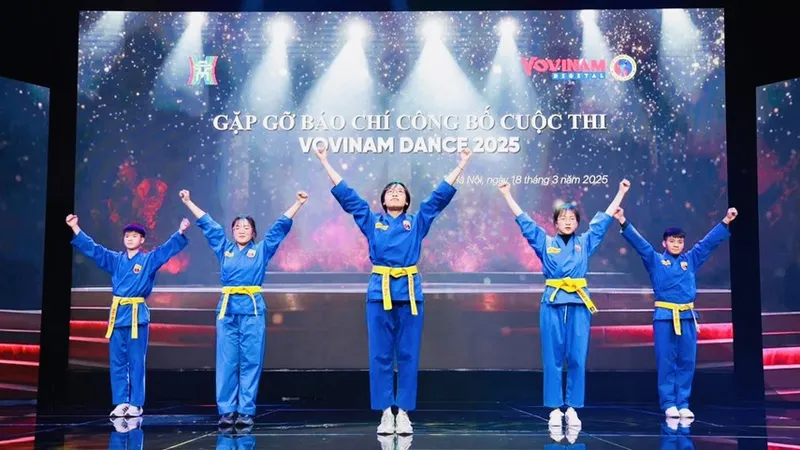 Môn sinh vovinam cả nước và quốc tế có cơ hội dự giải Võ nhạc vovinam 2025. Ảnh: PTTHHN