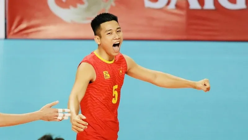 Nguyễn Văn Quốc Duy có tên trong danh sách dự kiến tập trung 18 tuyển thủ đội bóng chuyền nam Việt Nam. Ảnh: DŨNG PHƯƠNG