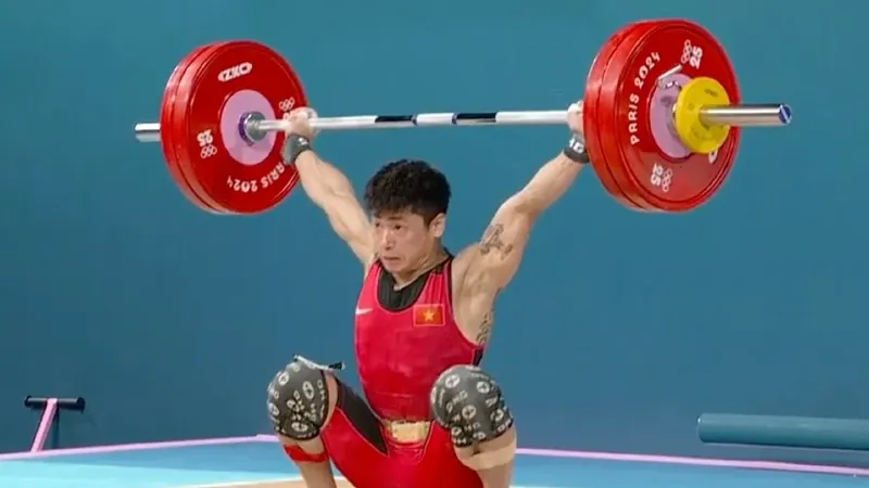 Cử tạ là môn trọng điểm được nhắm mục tiêu giành huy chương Olympic cho thể thao Việt Nam. Ảnh: IWF
