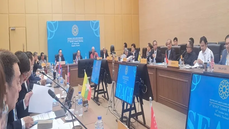Ban tổ chức SEA Games 33-2025 bắt đầu thực hiện việc đăng ký tham dự đối với các quốc gia. Ảnh: TTVN