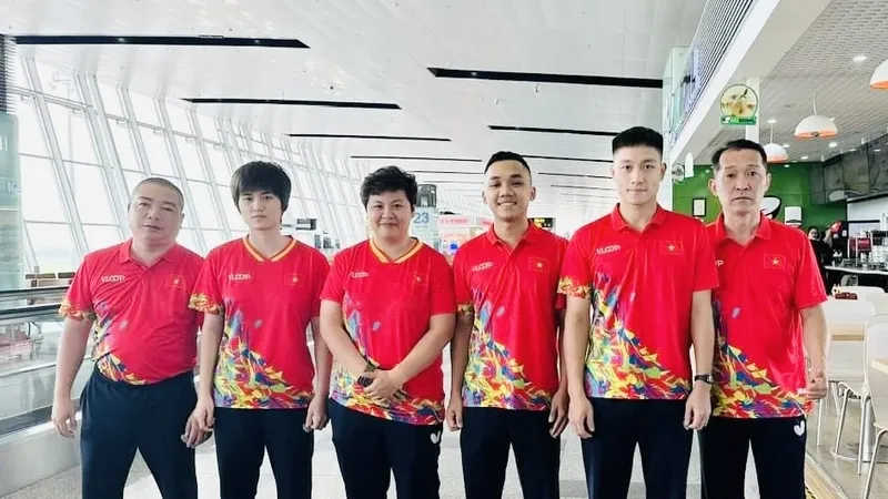 Bóng bàn Việt Nam vẫn chờ đợi các tay vợt chủ lực có kết quả cao nhất tại SEA Games 33-2025. Ảnh: VTTF