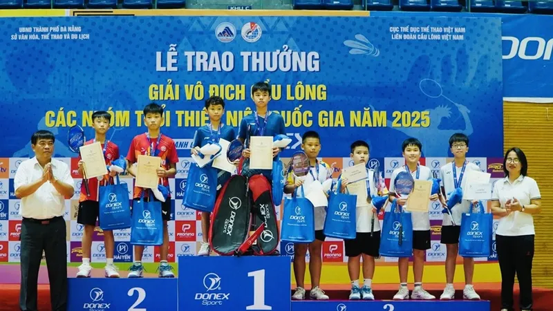 VĐV trẻ thi đấu có thành tích sẽ thêm cơ sở được đầu tư phát triển dài hơi trong tương lai. Ảnh: VBF