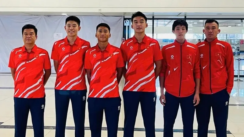 Các tay vợt của Việt Nam rất quyết tâm thi đấu Davis Cup 2025 Nhóm 3 trên sân nhà lần này. Ảnh: VTF
