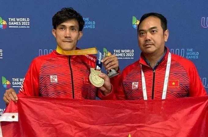 Nguyễn Trần Duy Nhất sẽ tham dự World Games 2025 để tìm cơ hội bảo vệ HCV từng đạt tại World Games 2022. Ảnh: WG