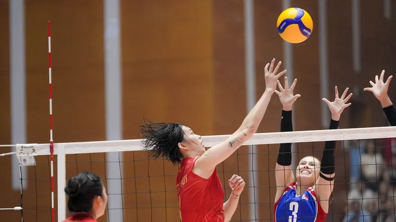 Cầu thủ bóng chuyền nữ Việt Nam đã sẵn sàng hướng đến giải vô địch thế giới 2025. Ảnh: AVC