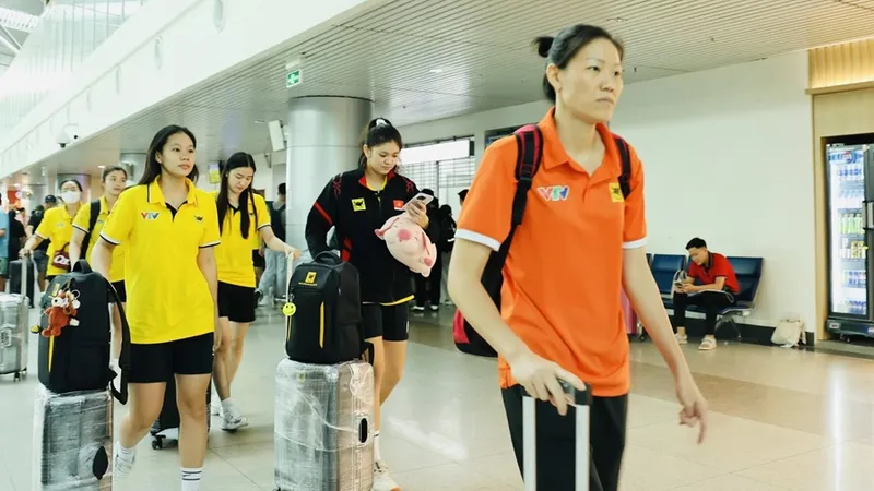 Đội đương kim vô địch quốc gia VTV Bình Điền Long An thi đấu giải quốc tế tại Thái Lan. Ảnh: VTVBDLA