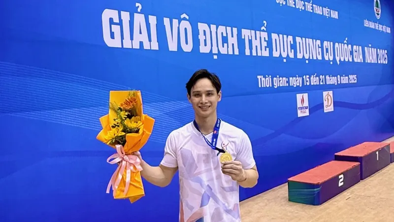 Đinh Phương Thành đã có kết quả tốt ở giải vô địch quốc gia 2025. Ảnh: MINH CHIẾN