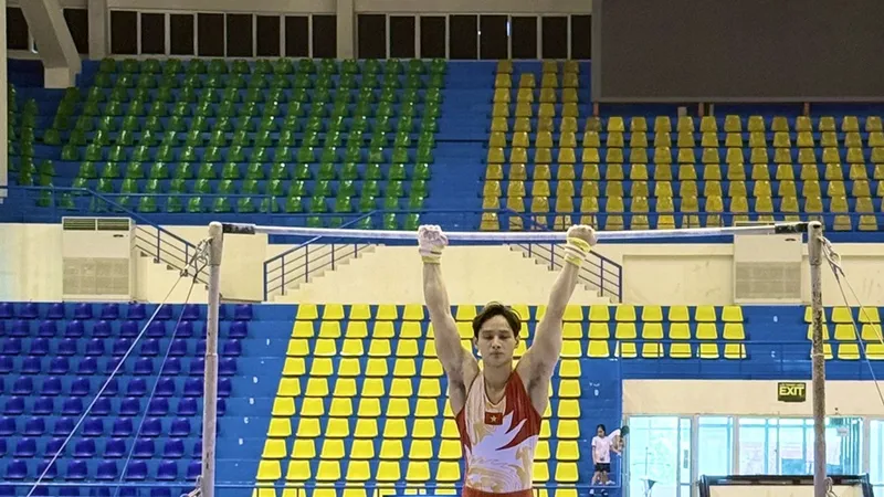 Đinh Phương Thành vẫn là 1 trong những VĐV tiêu biểu của TDDC Việt Nam trên đấu trường SEA Games. Ảnh: MINH CHIẾN