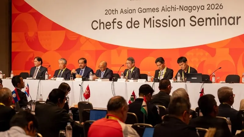 Hội nghị trưởng đoàn ASIAD 20 lần thứ nhất đang diễn ra tại Nhật Bản. Ảnh: OCA