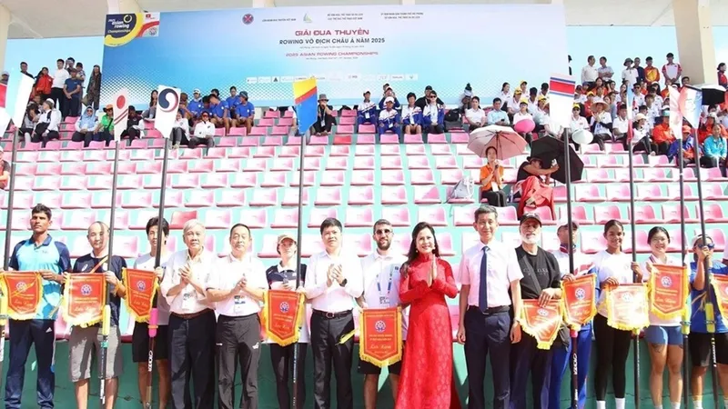 Giải đấu được khai mạc tại Hải Phòng trong ngày 17-10. Ảnh: CỤC TDTT VN