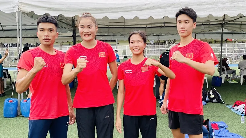 Điền kinh Việt Nam chuẩn bị chuyên môn cho một số nội dung chủ lực trước khi tham dự SEA Games 33-2025. Ảnh: MINH CHIẾN