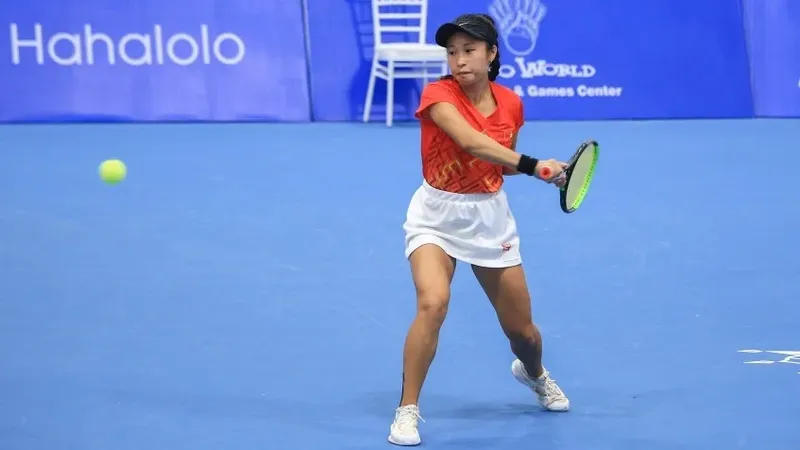 Savanna Lý Nguyễn trở lại đội tuyển quần vợt Việt Nam tham dự SEA Games 33-2025. Ảnh: DŨNG PHƯƠNG