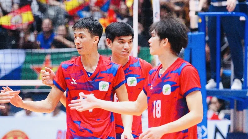 Đội bóng chuyền nam TPHCM đã trở lại sân chơi vô địch quốc gia 2026. Ảnh: PHƯƠNG THẢO