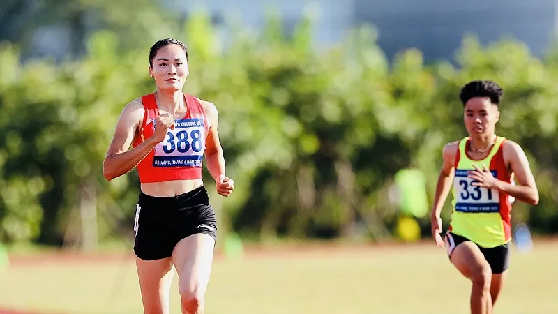 Quách Thị Lan đã chuẩn bị chuyên môn cho kế hoạch tham dự SEA Games 33-2025 thời gian qua. Ảnh: HOÀNG TÙNG