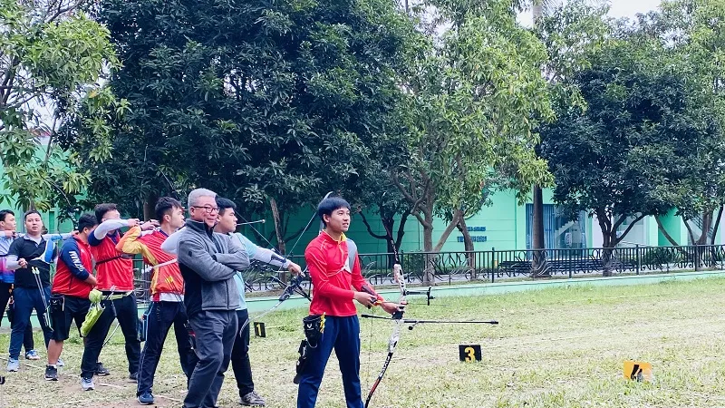 Đội tuyển bắn cung Việt Nam sẽ có những bài học kinh nghiệm từ sau giải vô địch châu Á 2025. Ảnh: MINH CHIẾN