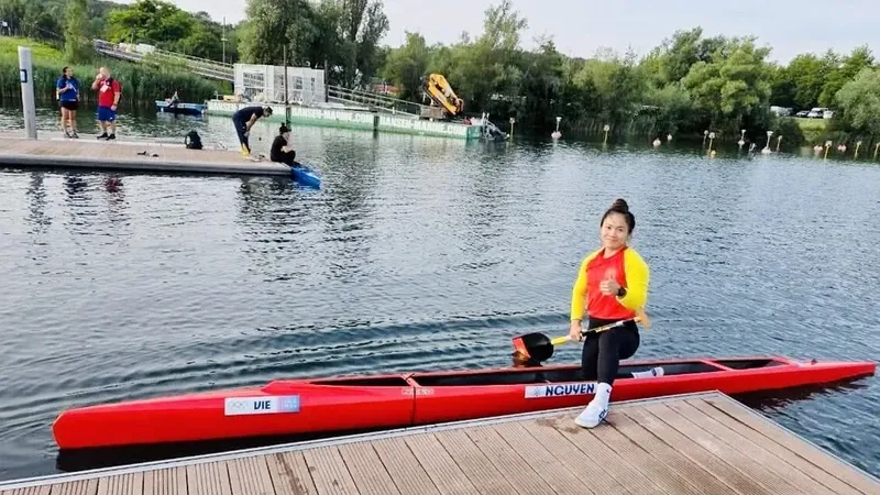 Môn canoeing sẽ thi đấu một số nội dung tranh các tấm HCV đầu tiên ngay sau ngày khai mạc SEA Games 33-2025. Ảnh: ĐOÀN TTVN