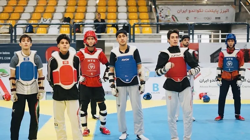 Đội tuyển taekwondo đối kháng nam Việt Nam đã thực hiện đợt tập huấn ở Iran thời gian qua. Ảnh: LÊ HUỲNH