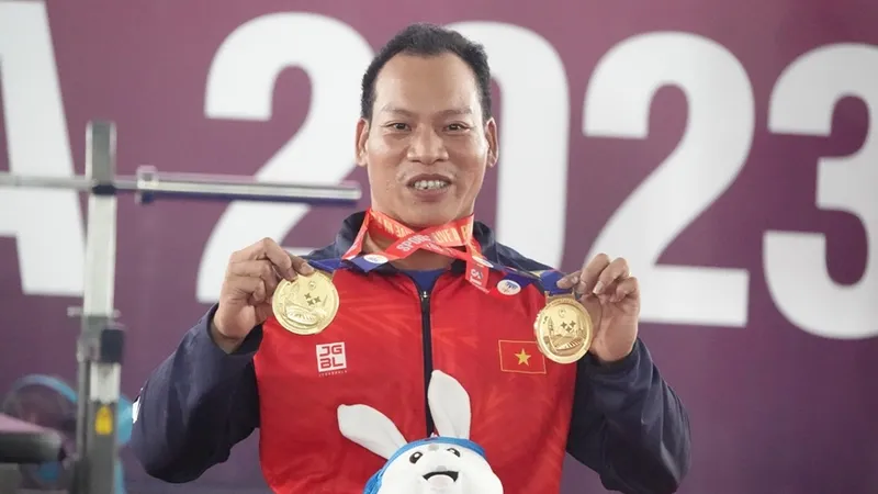 Thể thao người khuyết tật Việt Nam sẽ làm Lễ xuất quân tham dự ASEAN Para Games 2025 vào ngày 16-12. Ảnh: NAM TRUNG