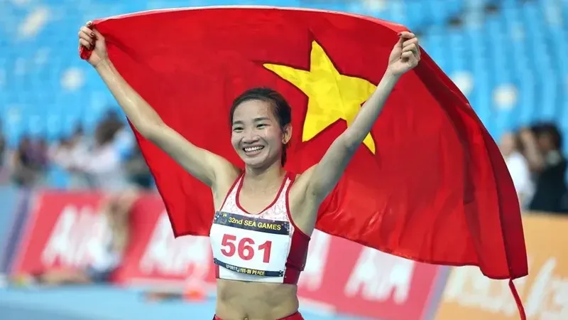 Nguyễn Thị Oanh vẫn là gương mặt hàng đầu của điền kinh Việt Nam tại SEA Games 33-2025. Ảnh: DŨNG PHƯƠNG