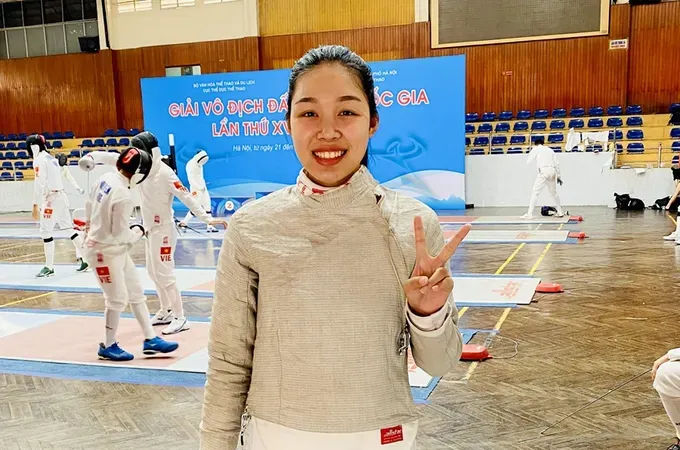 Tuyển thủ Phùng Khánh Linh được tập huấn tại Hàn Quốc để chuẩn bị cho SEA Games 33-2025. Ảnh: MINH CHIẾN