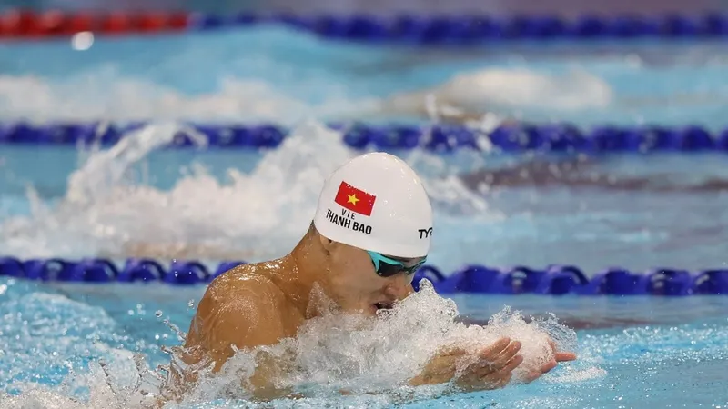 Phạm Thanh Bảo đã giành HCV tại SEA Games 33-2025. Ảnh: DŨNG PHƯƠNG