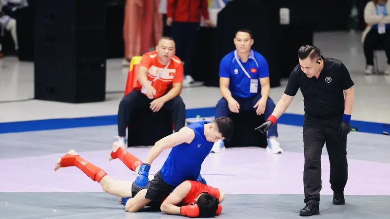 Môn MMA không tính kết quả vào bảng tổng sắp huy chương SEA Games 33-2025. Ảnh: DŨNG PHƯƠNG