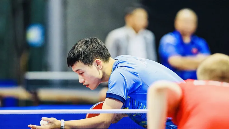 Ngyễn Anh Tú sẽ thi đấu nội dung đơn nam tại SEA Games 33-2025. Ảnh: MINH DÂN