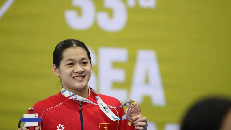 Nguyễn Thúy Hiền tiếp tục giành huy chương tại SEA Games 33-2025. Ảnh: DŨNG PHƯƠNG