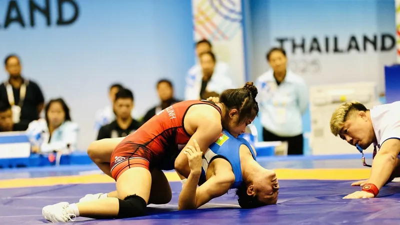 Đội tuyển vật Việt Nam sẽ hướng tới giành thêm thành tích trong ngày 19-12. Ảnh: DP