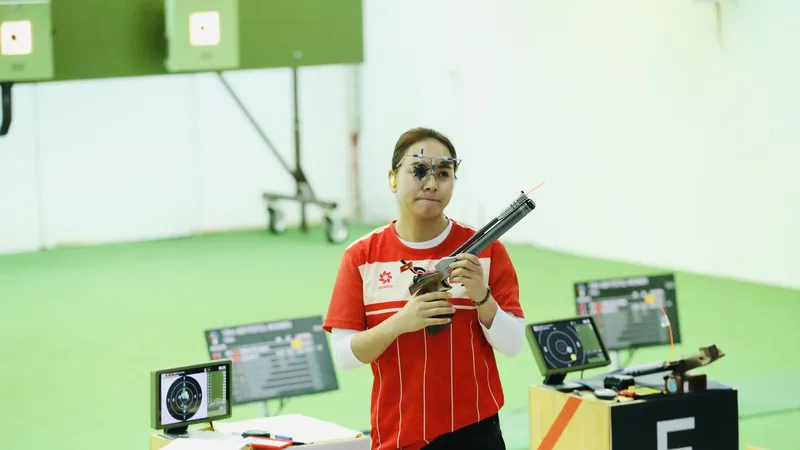 Trịnh Thu Vinh đã có kết quả nổi bật với 4 tấm HCV tại SEA Games 33-2025. Ảnh: DŨNG PHƯƠNG