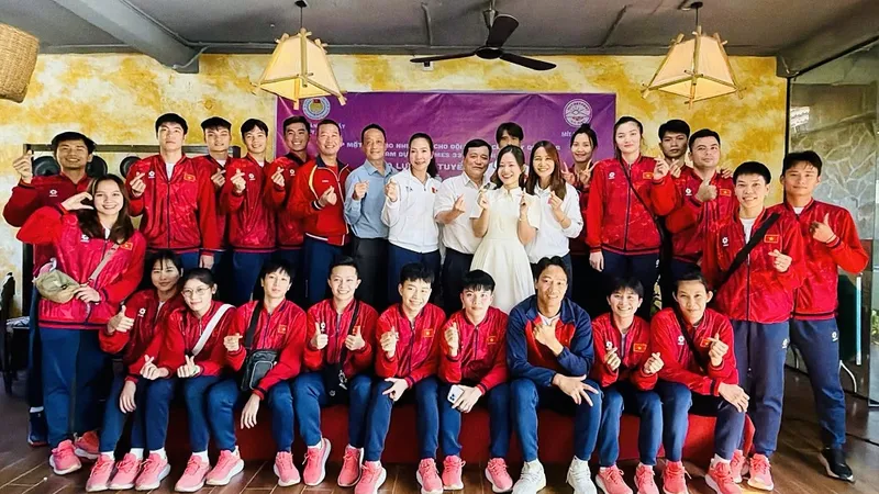 Cầu mây Việt Nam tự tin để hoàn thành mục tiêu giành thành tích cao trong nhiệm kỳ 4 (2025-2030). Ảnh: THANH SƠN