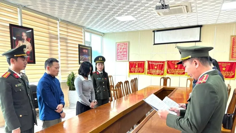 Giám đốc Trung tâm Huấn luyện và thi đấu TDTT tỉnh Hà Tĩnh đã bị khởi tố, bắt tạm giam. Ảnh: Công an Hà Tĩnh