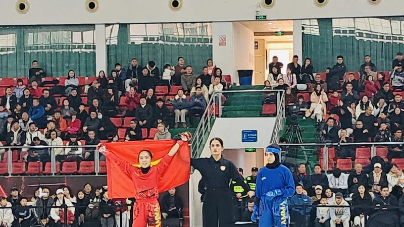 Lò Thị Phung có cơ hội tham dự ASIAD 20 trong thành phần đội tuyển jujitsu Việt Nam. Ảnh: TỐNG HÒA