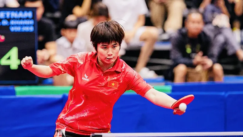 VĐV bóng bàn Việt Nam không góp mặt Cúp châu Á 2026. Ảnh: DŨNG PHƯƠNG