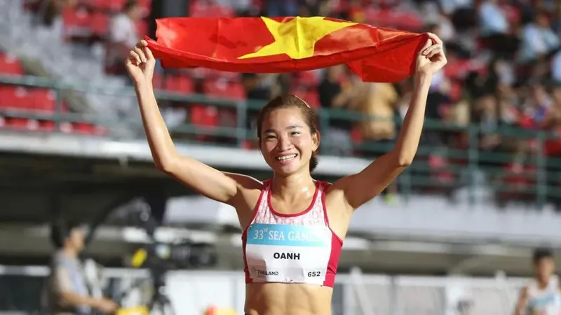 Nguyễn Thị Oanh lỡ cơ hội giành huy chương nội dung 1.500m tại giải điền kinh châu Á trong nhà 2026. Ảnh: DŨNG PHƯƠNG