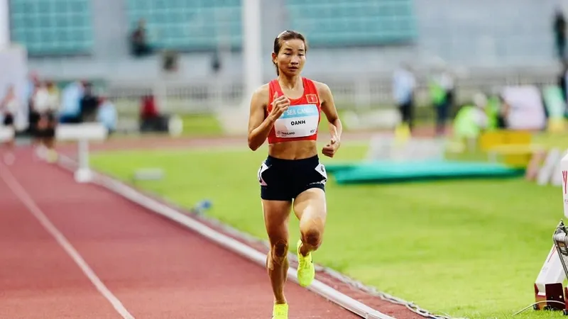 Nguyễn Thị Oanh không có kết quả tốt nhất tại giải điền kinh trong nhà châu Á 2026 mới đây. Ảnh: DŨNG PHƯƠNG