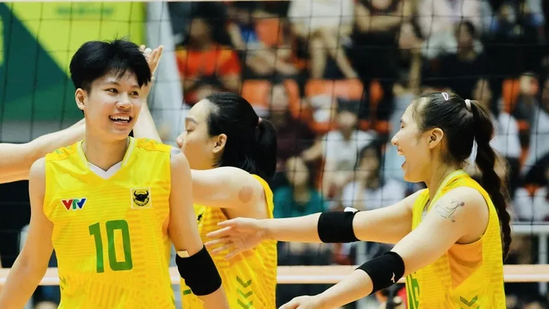 VTV Bình Điền Long An sẽ phải thi đấu tranh suất tham dự AVC Champions League 2026. Ảnh: DŨNG PHƯƠNG