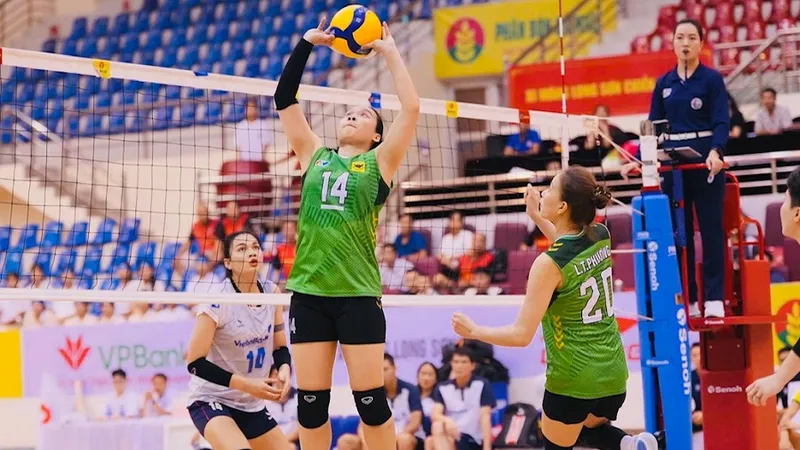Đội VTV Bình Điền Long An sẽ giữ ổn định lực lượng nội binh để thi đấu tại Thái Lan tranh suất AVC Champions League 2026. Ảnh: VFV