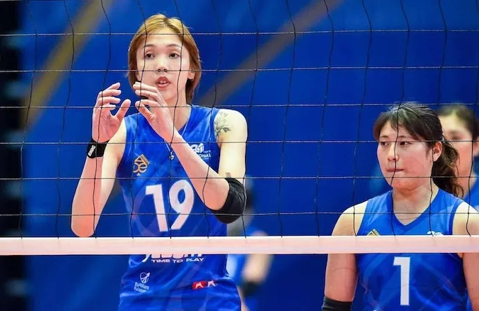 Lý Thị Luyến tiếp tục sang Thái Lan thi đấu ngay sau thời điểm nghỉ Tết. Ảnh: NATIONAL VOLLEYBALL LEAGUE