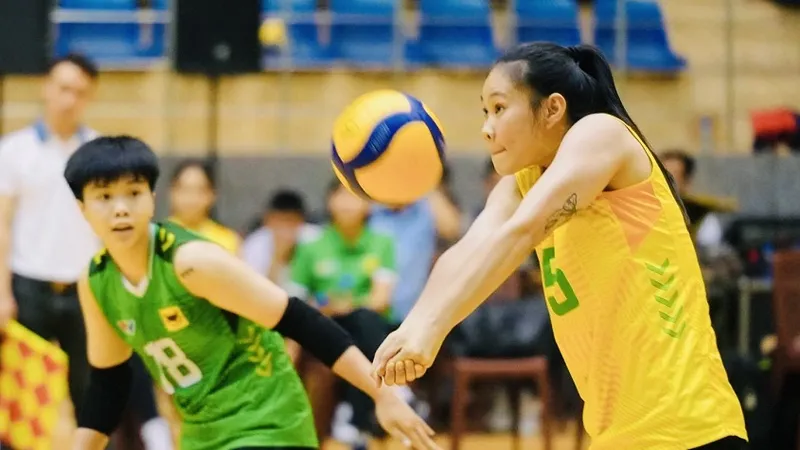 Cầu thủ VTV Bình Điền Long An sẽ tập luyện ngắn ngày trong nước trước khi di chuyển sang Thái Lan thi đấu ở ngày 26-2. Ảnh: VTVBĐLA