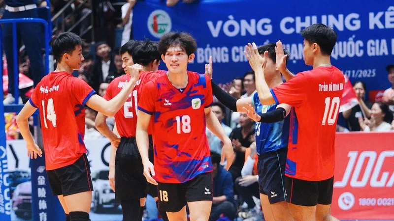 Đội bóng chuyền nam TPHCM sẽ tập trung chuẩn bị để hướng tới tham dự giải vô địch quốc gia 2026 và Đại hội thể thao toàn quốc X-2026. Ảnh: PHƯƠNG THẢO