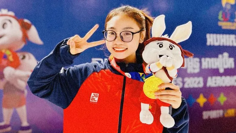 Tuyển thủ Trần Hà Vi đã kết thúc án cấm thi đấu vì doping vào cuối năm 2025. Ảnh: H.VI