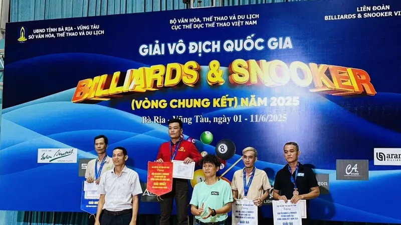 Cơ thủ cả nước sẽ bước vào tranh tài giải vô địch câu lạc bộ quốc gia 2026 (nội dung pool-snooker). Ảnh: MINH CHIẾN