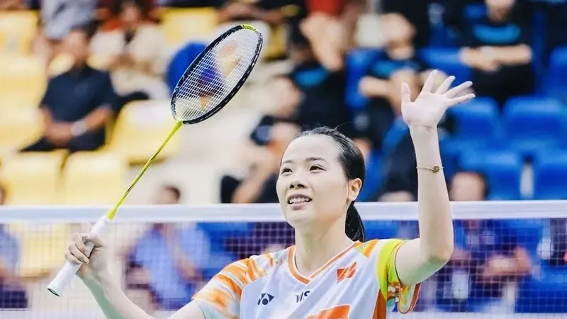 Nguyễn Thùy Linh đang thi đấu hiệu quả tại Pháp. Ảnh: DP