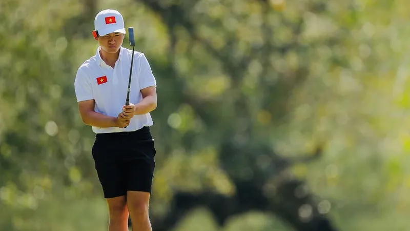 Nguyễn Anh Minh vẫn đang là VĐV golf nghiệp dư hàng đầu Việt Nam. Ảnh: VGA